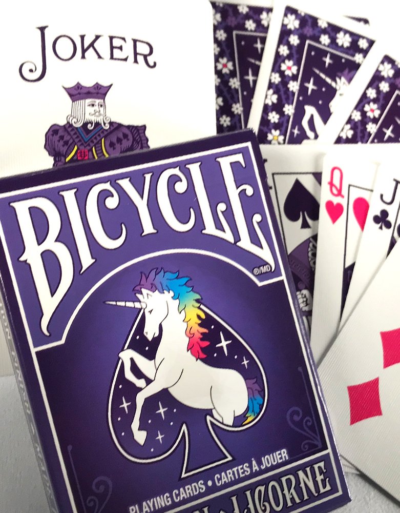 Foto 5 pulgar | Juego De Cartas Para Bicicleta, Unicornio, Índice, Póker Estándar, 1 Baraja - Venta Internacional.