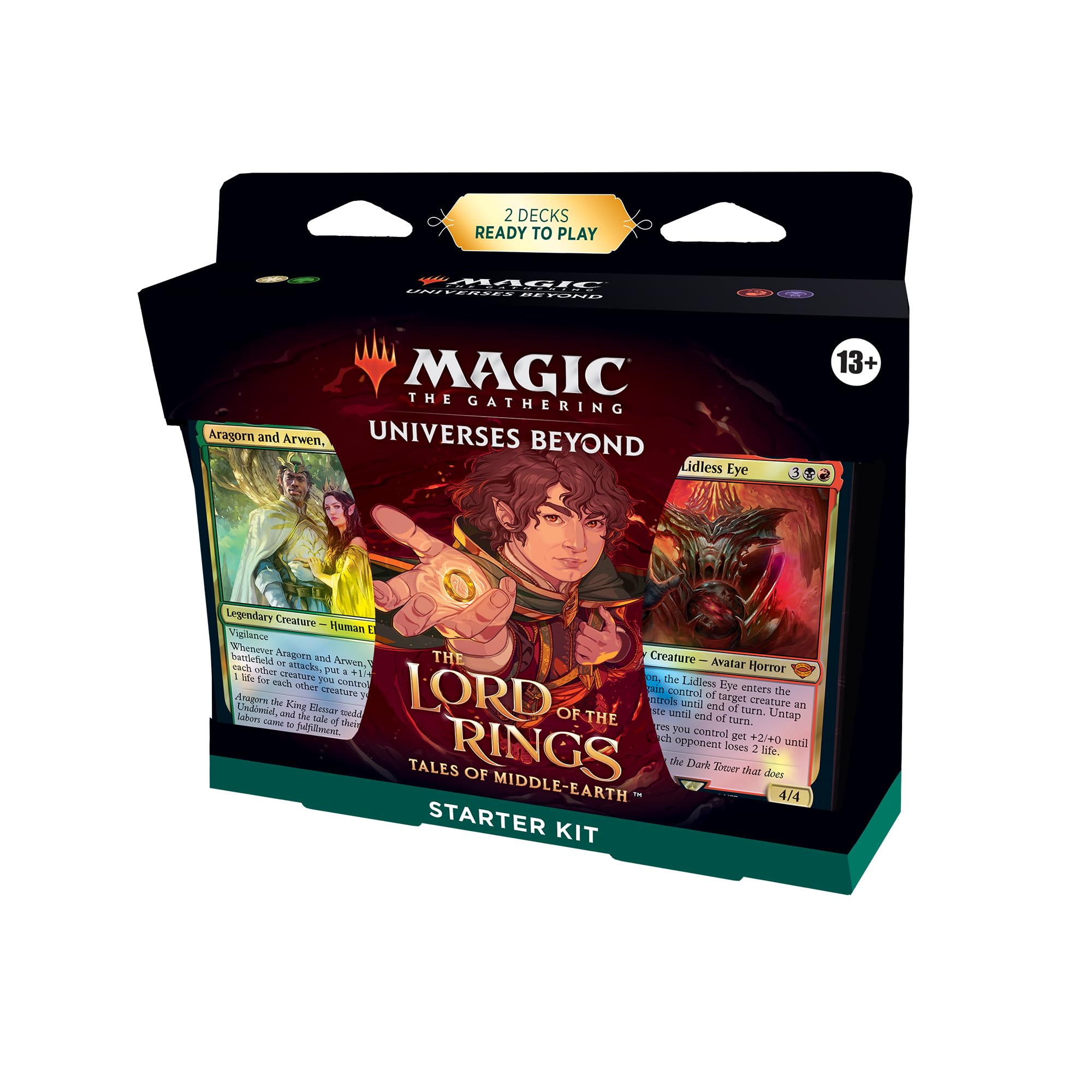 Foto 2 pulgar | Juego De Cartas Magic The Gathering Lord Of The Rings Starter Kit - Venta Internacional.