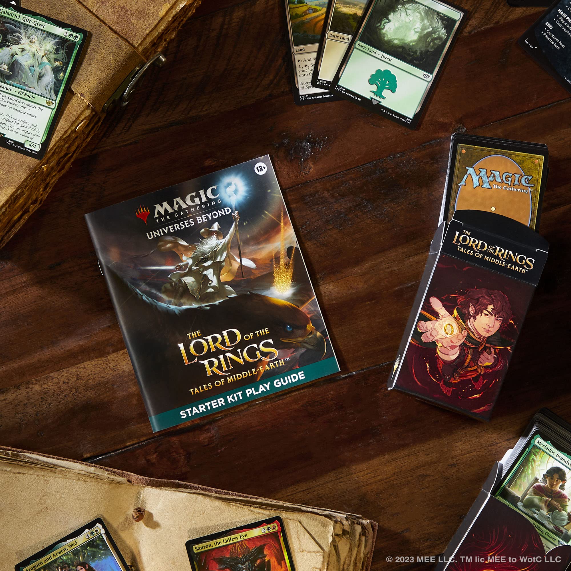Foto 4 pulgar | Juego De Cartas Magic The Gathering Lord Of The Rings Starter Kit - Venta Internacional.