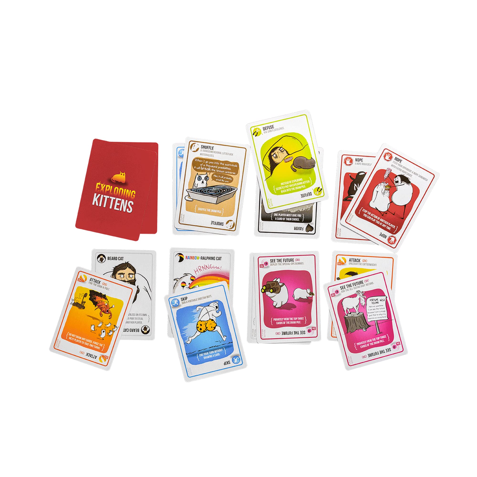 Foto 5 pulgar | Juego De Cartas Exploding Kittens Original Para 2 Jugadores - Venta Internacional.