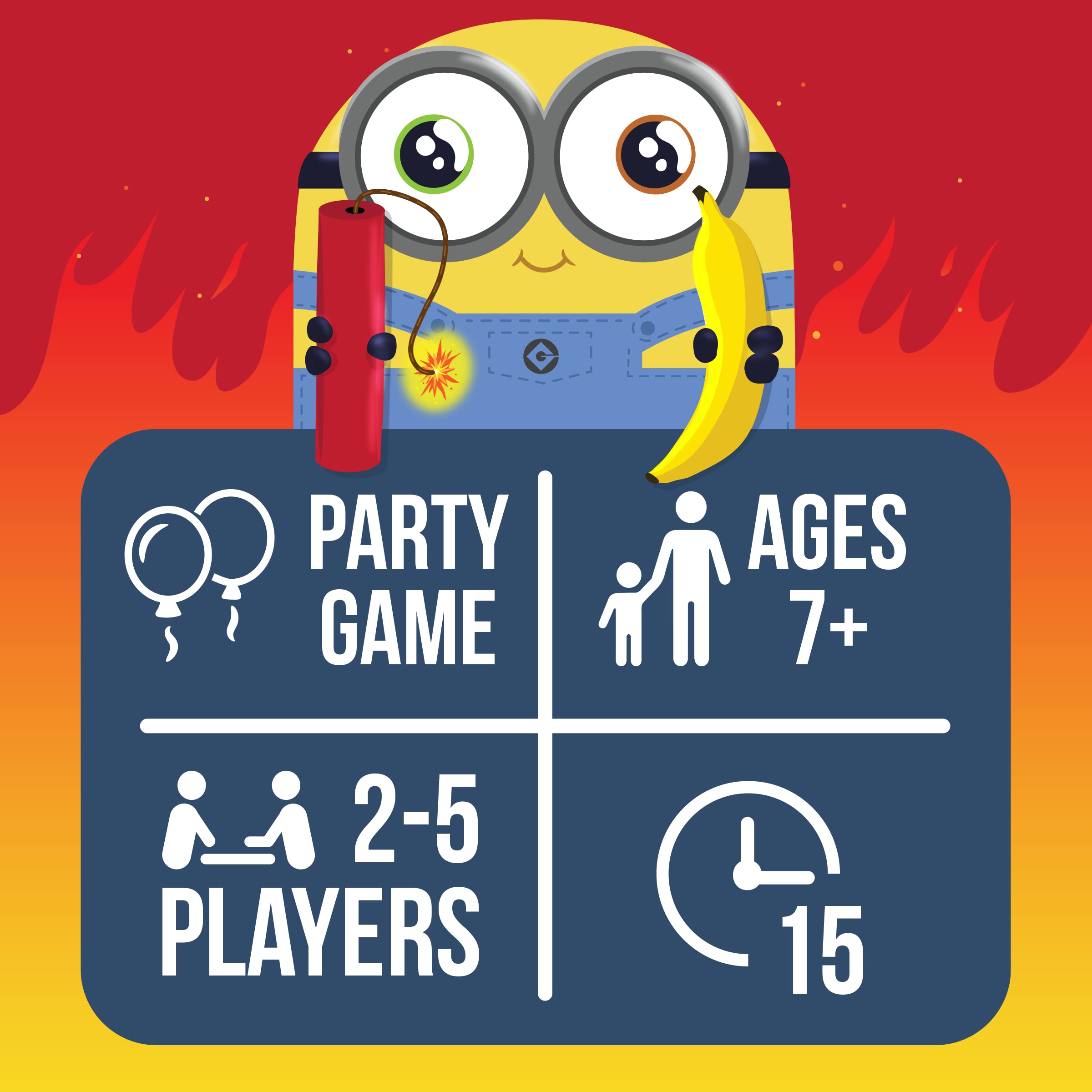 Foto 3 pulgar | Juego De Cartas Exploding Minions De Exploding Kittens Russian Roulette - Venta Internacional.