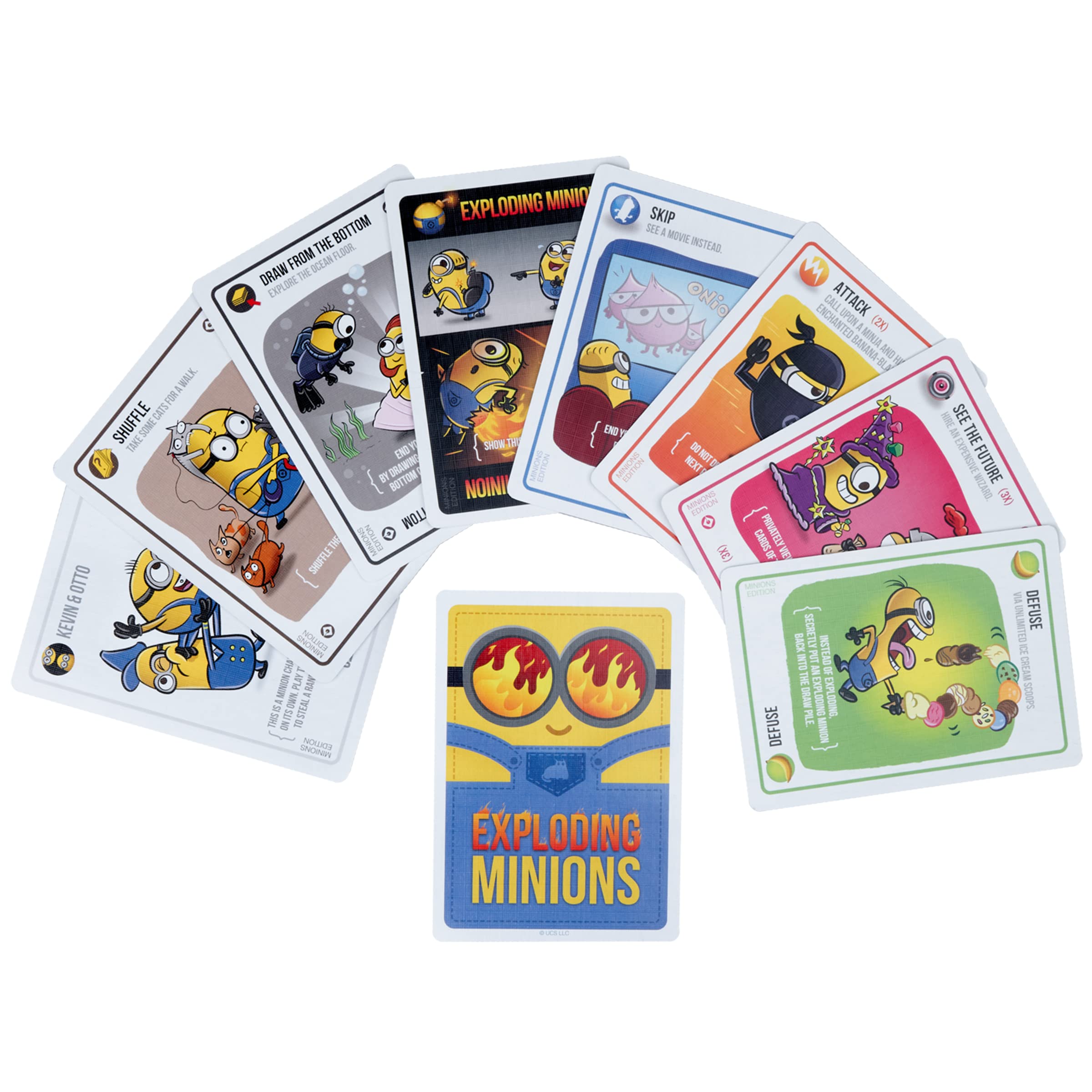 Foto 5 pulgar | Juego De Cartas Exploding Minions De Exploding Kittens Russian Roulette - Venta Internacional.