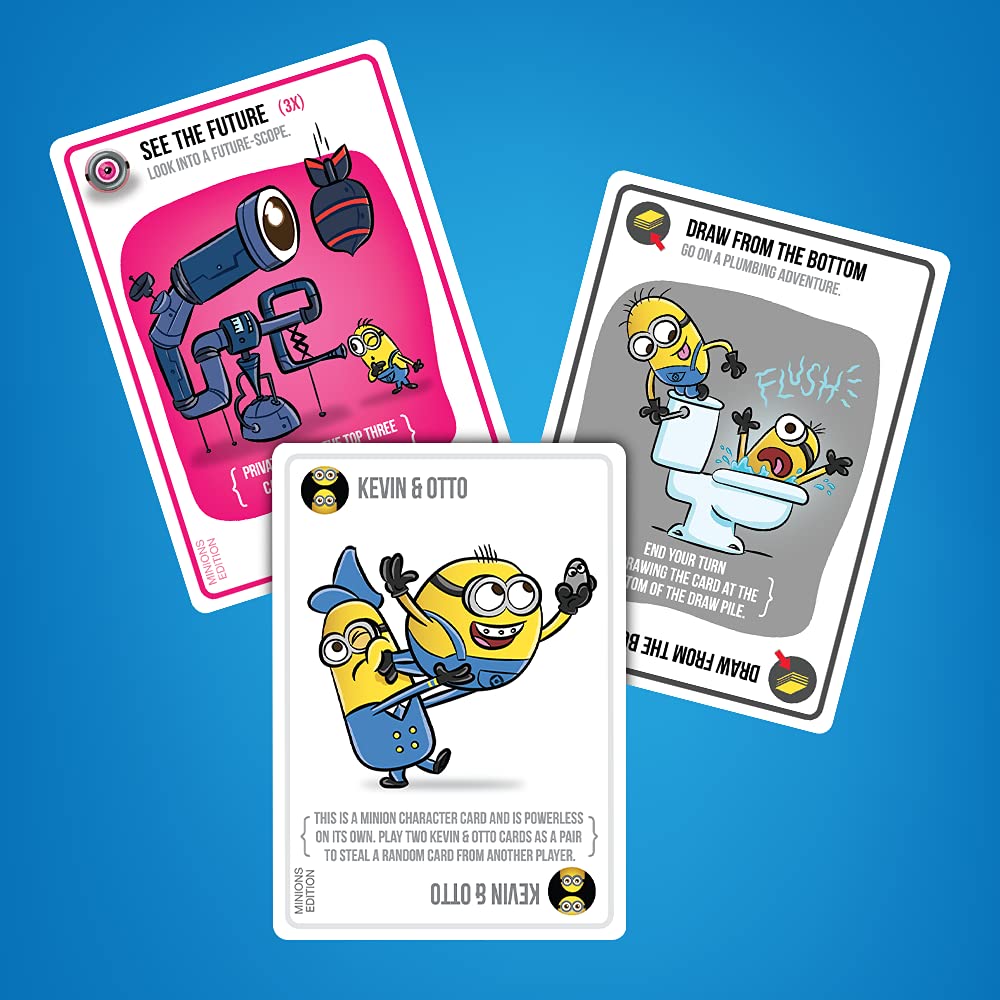Foto 7 pulgar | Juego De Cartas Exploding Minions De Exploding Kittens Russian Roulette - Venta Internacional.