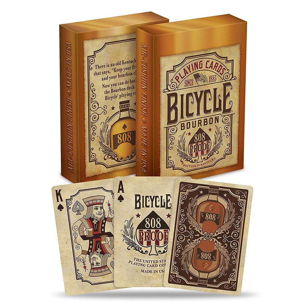 Foto 3 pulgar | Bicicleta De Juego De Cartas Bourbon Brown - Venta Internacional.