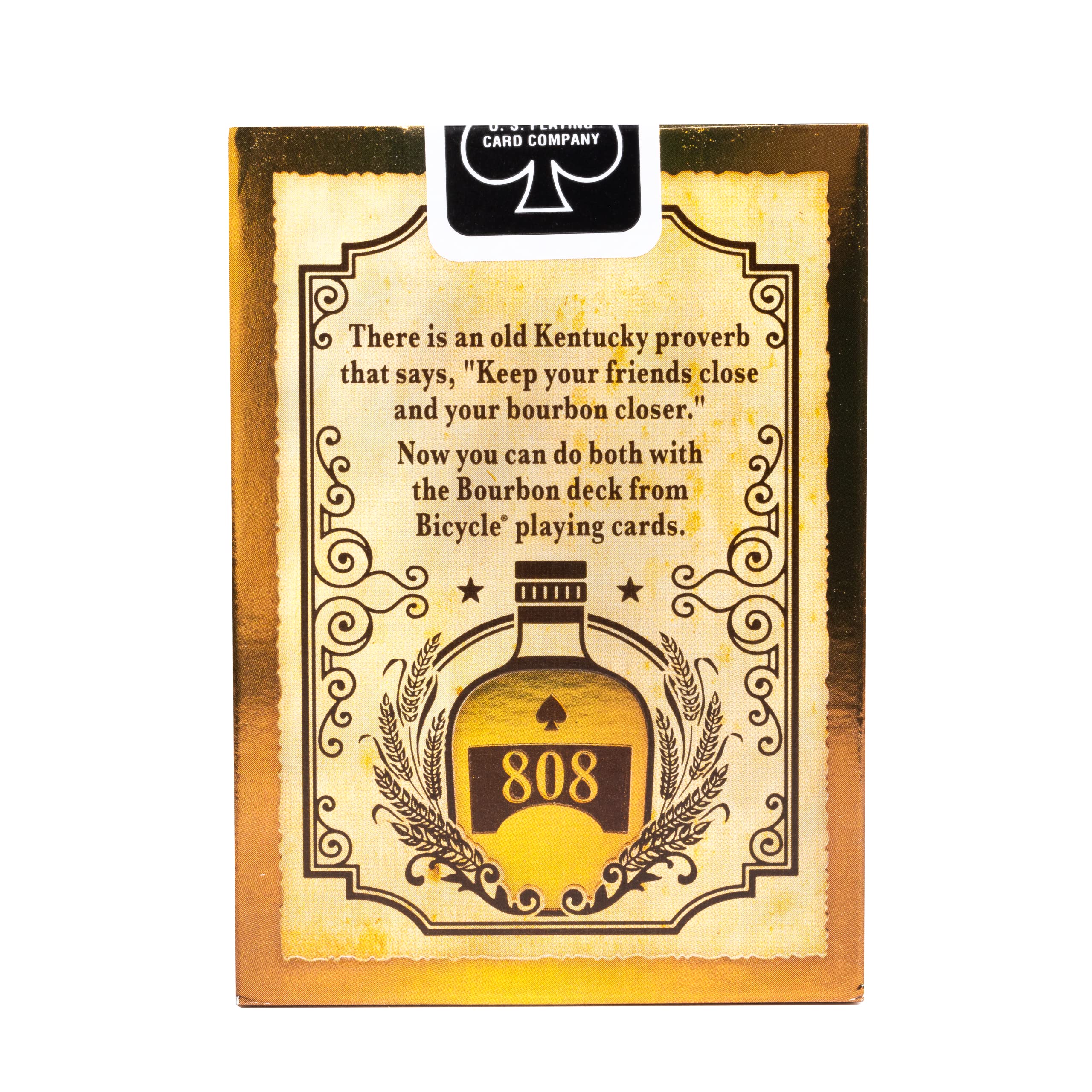 Foto 4 | Bicicleta De Juego De Cartas Bourbon Brown - Venta Internacional.