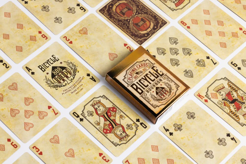 Foto 6 pulgar | Bicicleta De Juego De Cartas Bourbon Brown - Venta Internacional.