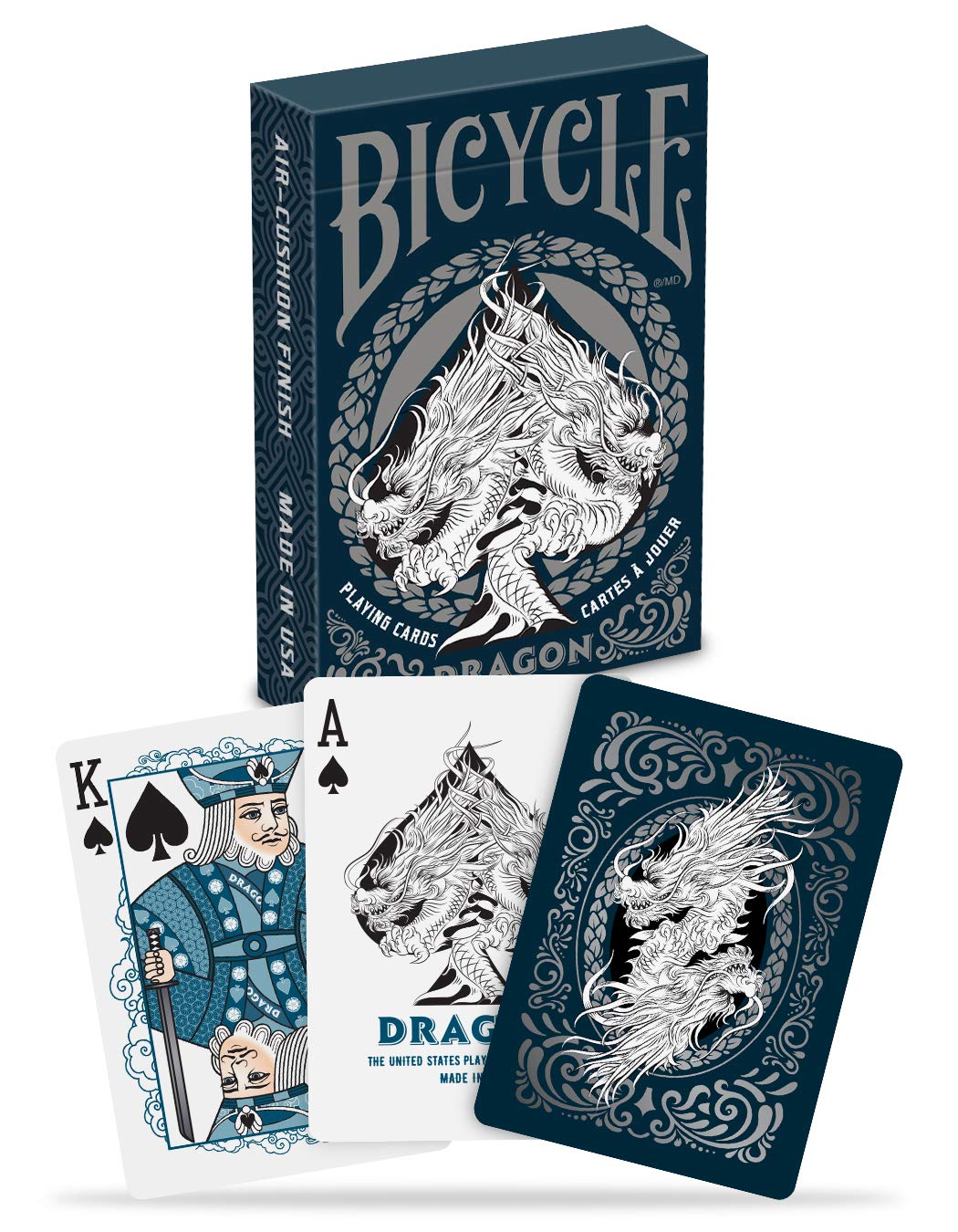 Foto 2 pulgar | Juego De Cartas Bicycle Dragon Premium 1 Deck - Venta Internacional.