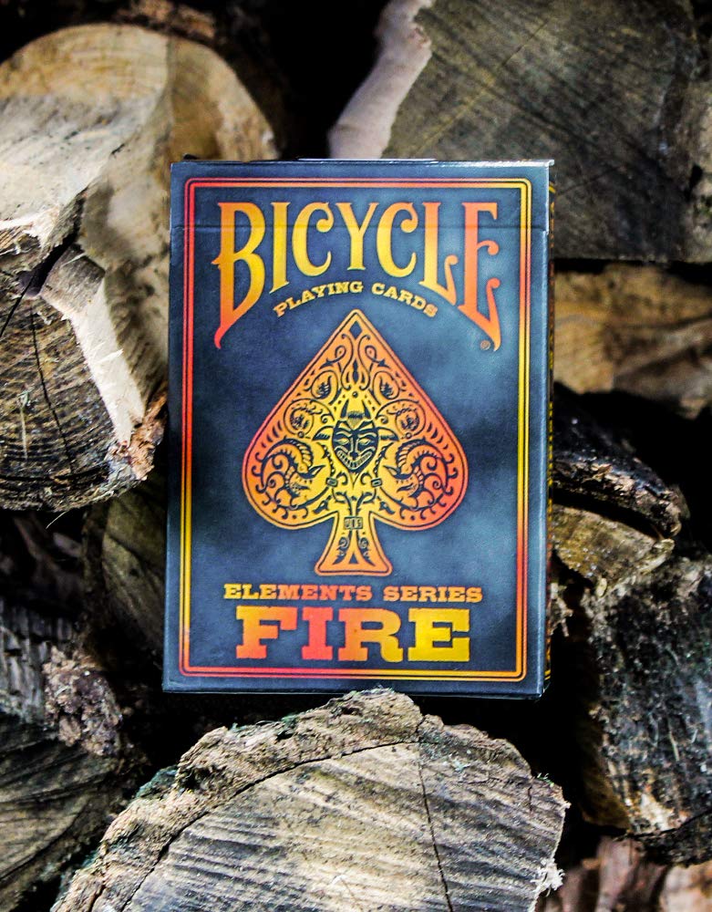 Foto 5 pulgar | Juego De Cartas Para Bicicleta, Elemento De Fuego, Tamaño De Póker, Índice Estándar - Venta Internacional.