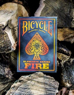 Foto 4 | Juego De Cartas Para Bicicleta, Elemento De Fuego, Tamaño De Póker, Índice Estándar - Venta Internacional.