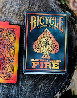 Foto 5 | Juego De Cartas Para Bicicleta, Elemento De Fuego, Tamaño De Póker, Índice Estándar - Venta Internacional.