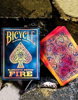 Foto 6 | Juego De Cartas Para Bicicleta, Elemento De Fuego, Tamaño De Póker, Índice Estándar - Venta Internacional.