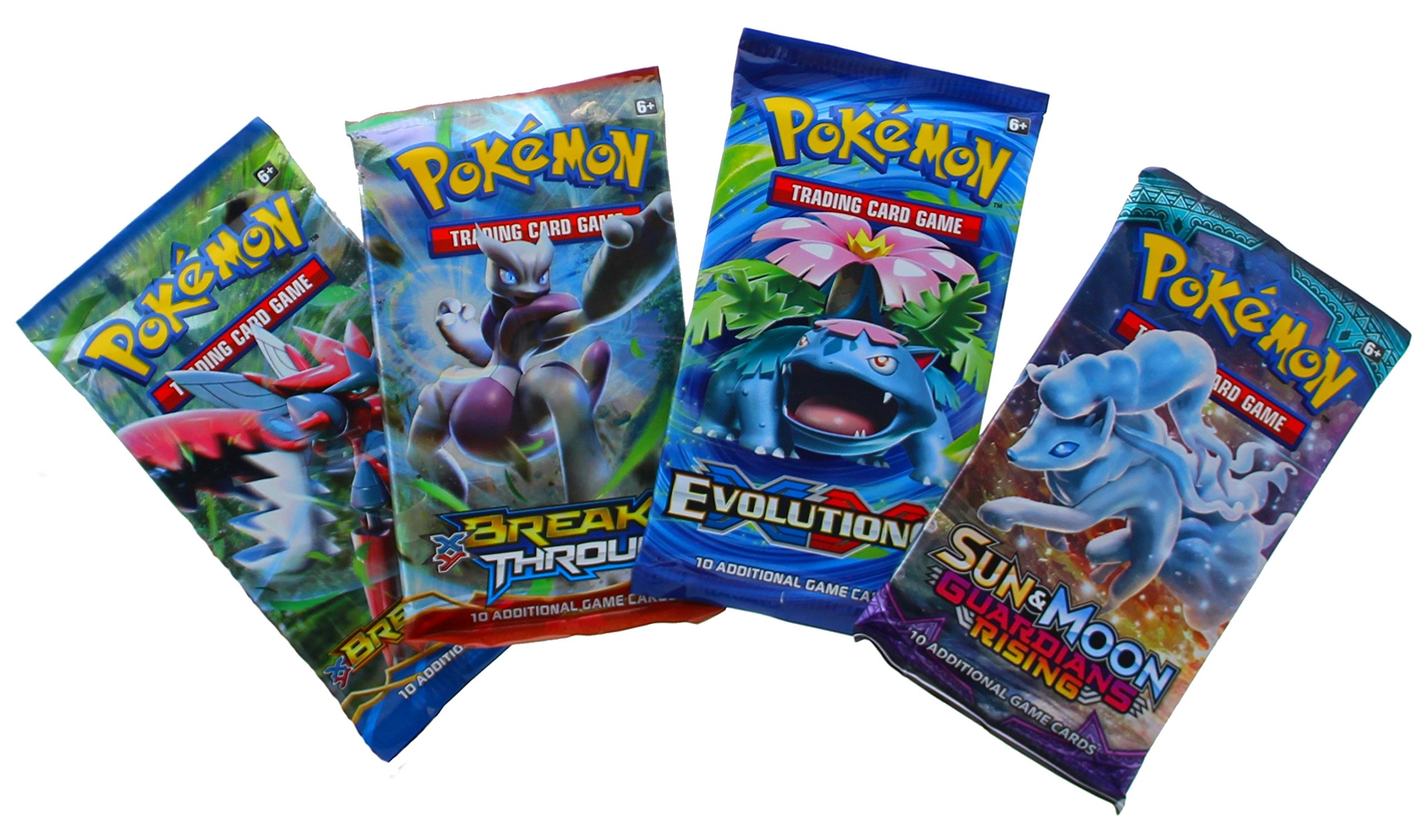 Foto 2 pulgar | Juego De Cartas Coleccionables Pokémon Tcg 4 Booster Packs 40 Cartas - Venta Internacional.