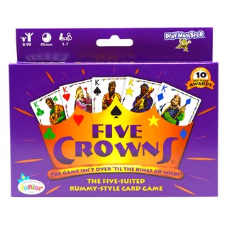 Foto 1 | Juego De Cartas Playmonster Five Crowns 5 Suited Rummy Style 8+ - Venta Internacional.