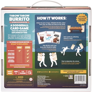 Foto 5 | Juego De Cartas Exploding Kittens Throw Throw Burrito Extreme - Venta Internacional.