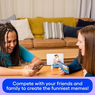 Foto 2 | Juego De Cartas ¿qué Memes? Edición Familiar Para Niños Mayores De 8 Años - Venta Internacional.