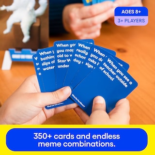 Foto 6 | Juego De Cartas ¿qué Memes? Edición Familiar Para Niños Mayores De 8 Años - Venta Internacional.