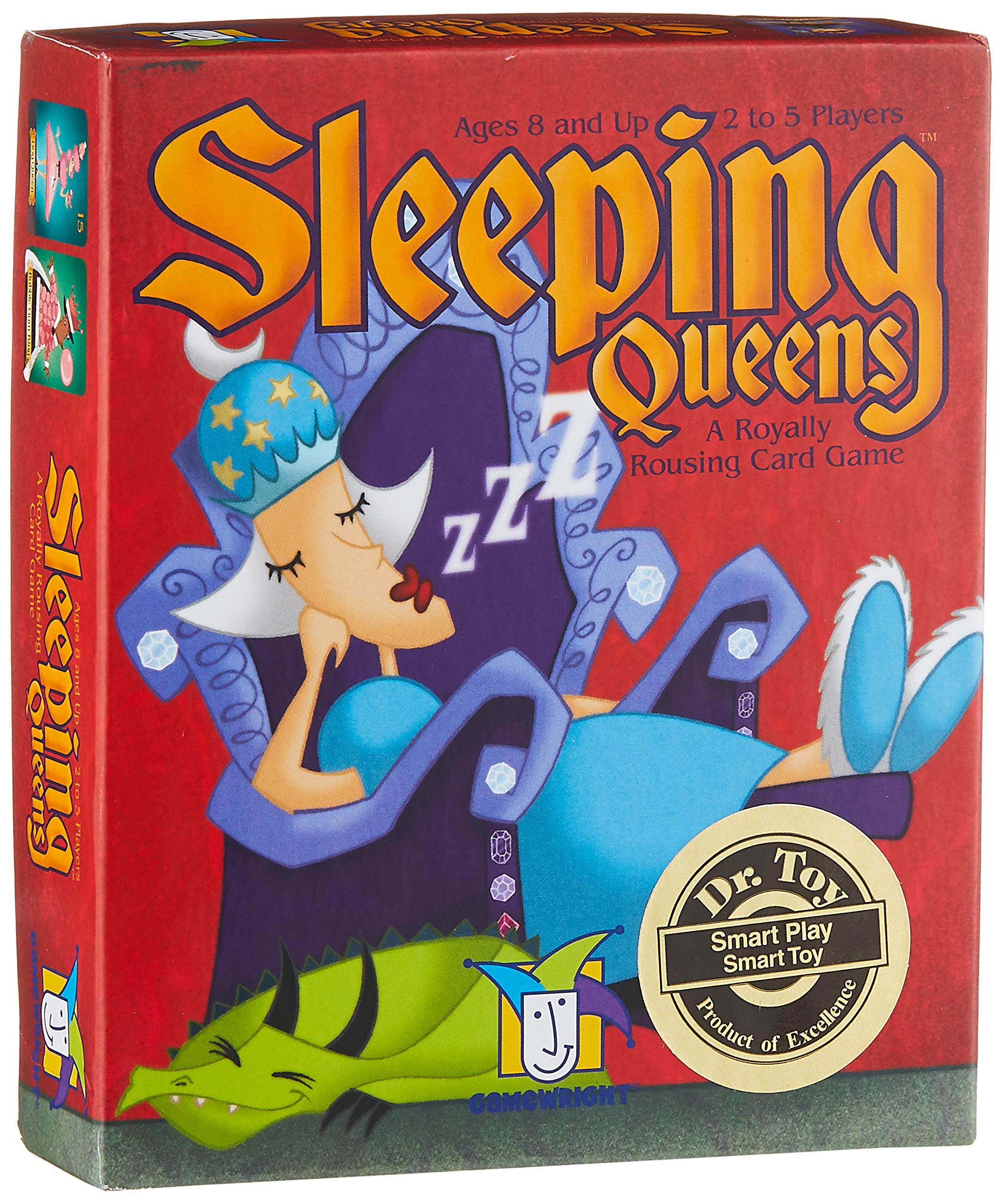 Foto 2 pulgar | Juego De Cartas Gamewright Sleeping Queens Con 79 Cartas - Venta Internacional.