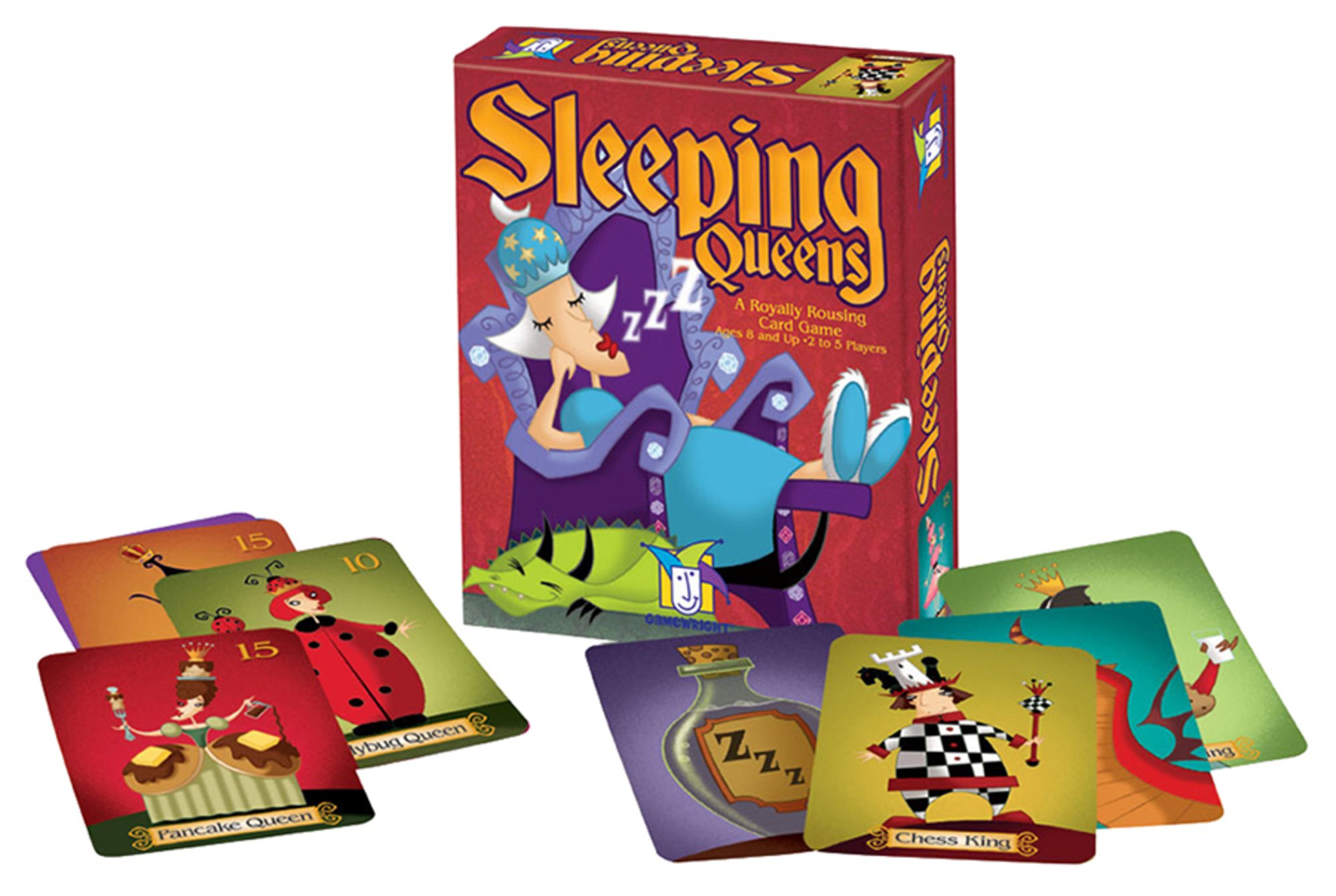 Foto 5 pulgar | Juego De Cartas Gamewright Sleeping Queens Con 79 Cartas - Venta Internacional.