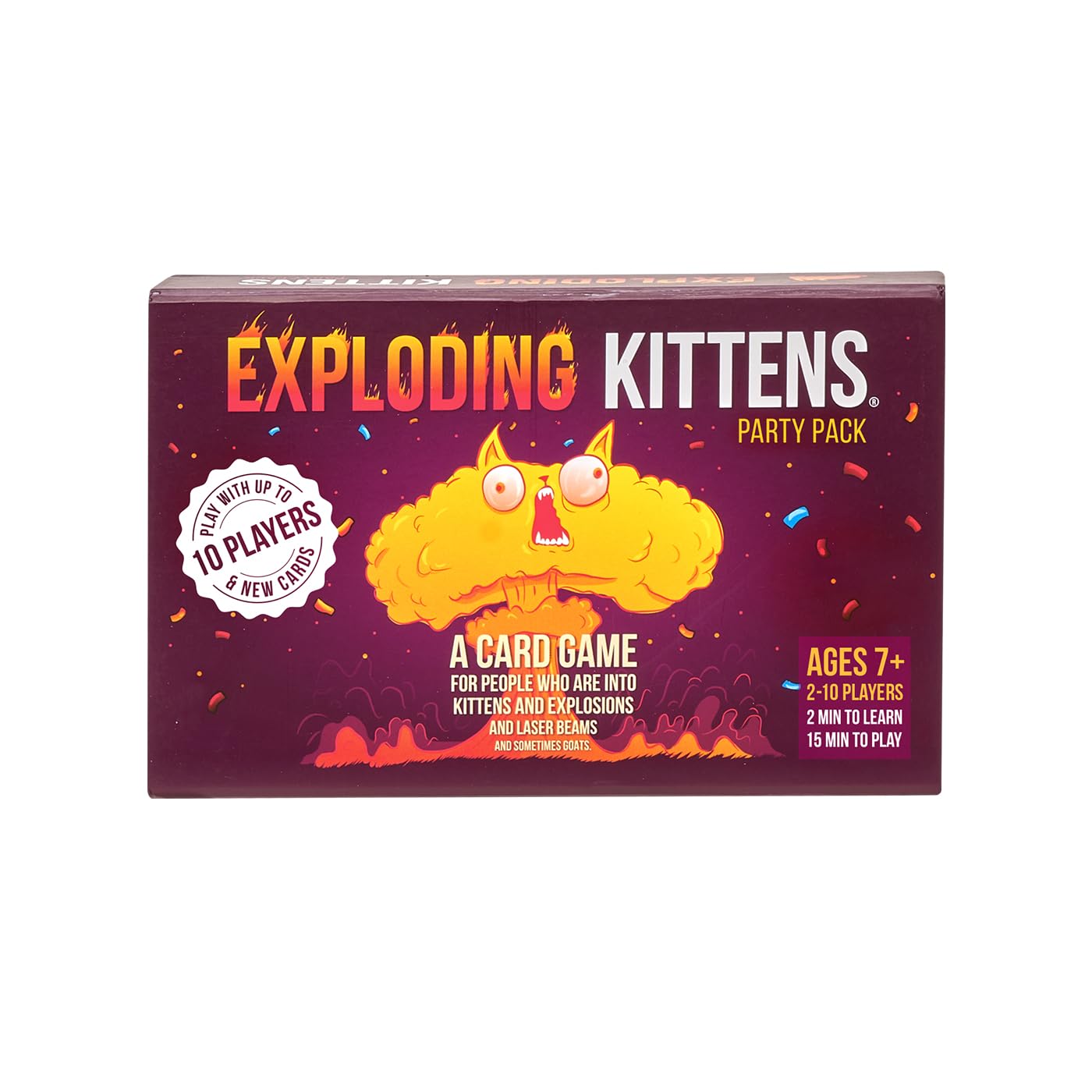 Foto 1 | Juego De Cartas Exploding Kittens Party Pack Family 7+ Years - Venta Internacional.