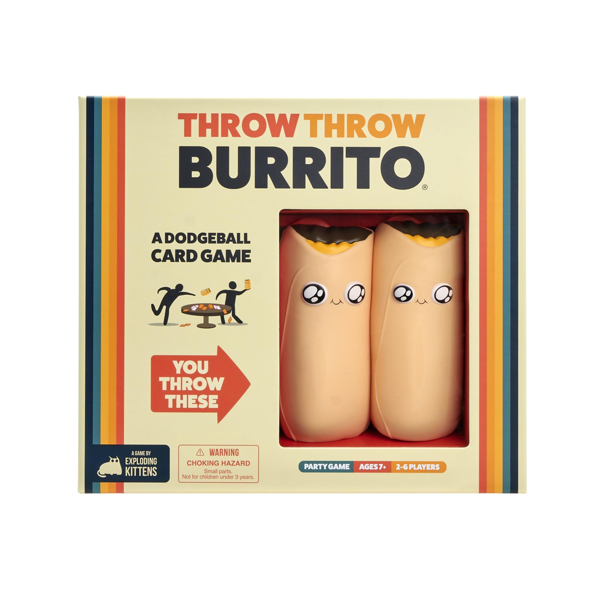 Foto 1 | Juego De Cartas Exploding Kittens Throw Throw Burrito Dodgeball - Venta Internacional.