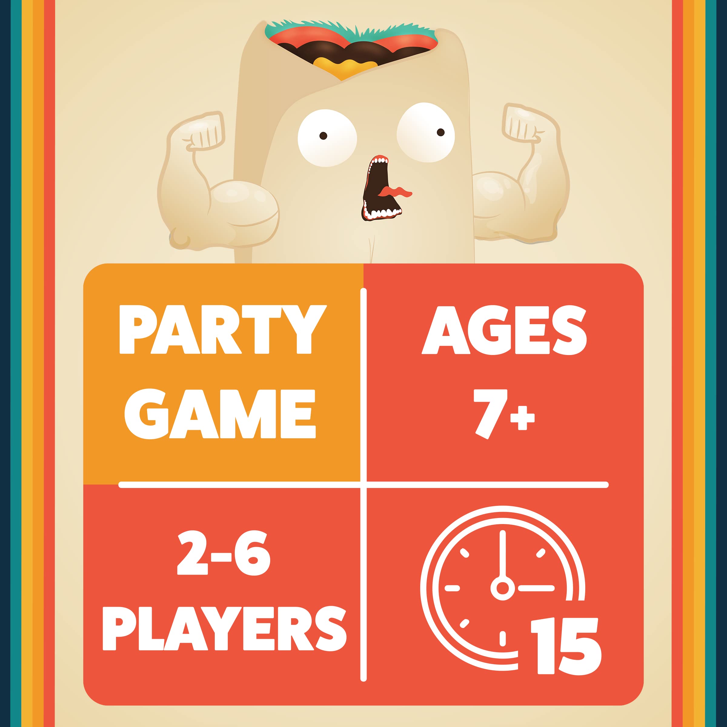 Foto 3 pulgar | Juego De Cartas Exploding Kittens Throw Throw Burrito Dodgeball - Venta Internacional.