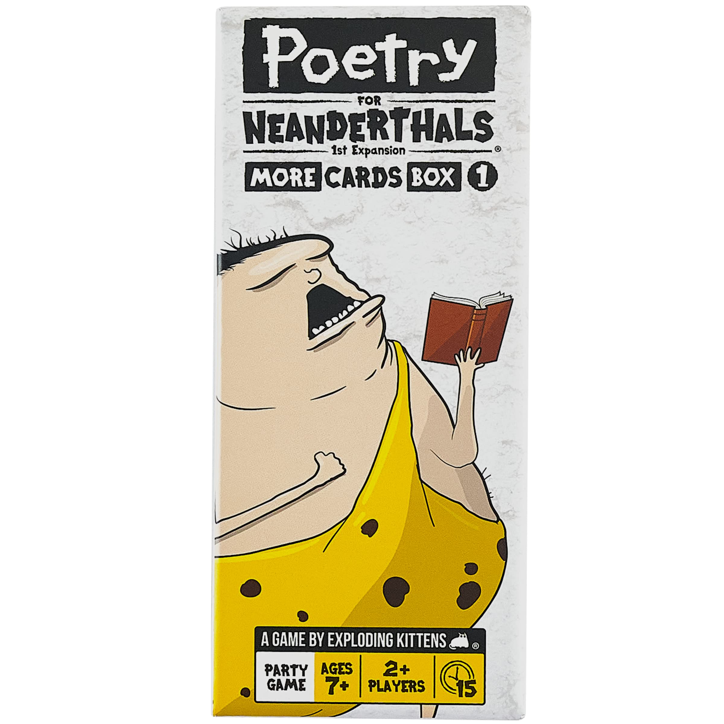 Foto 2 pulgar | Paquete De Expansión Poetry For Neanderthals Con 500 Cartas Y Caja - Venta Internacional.