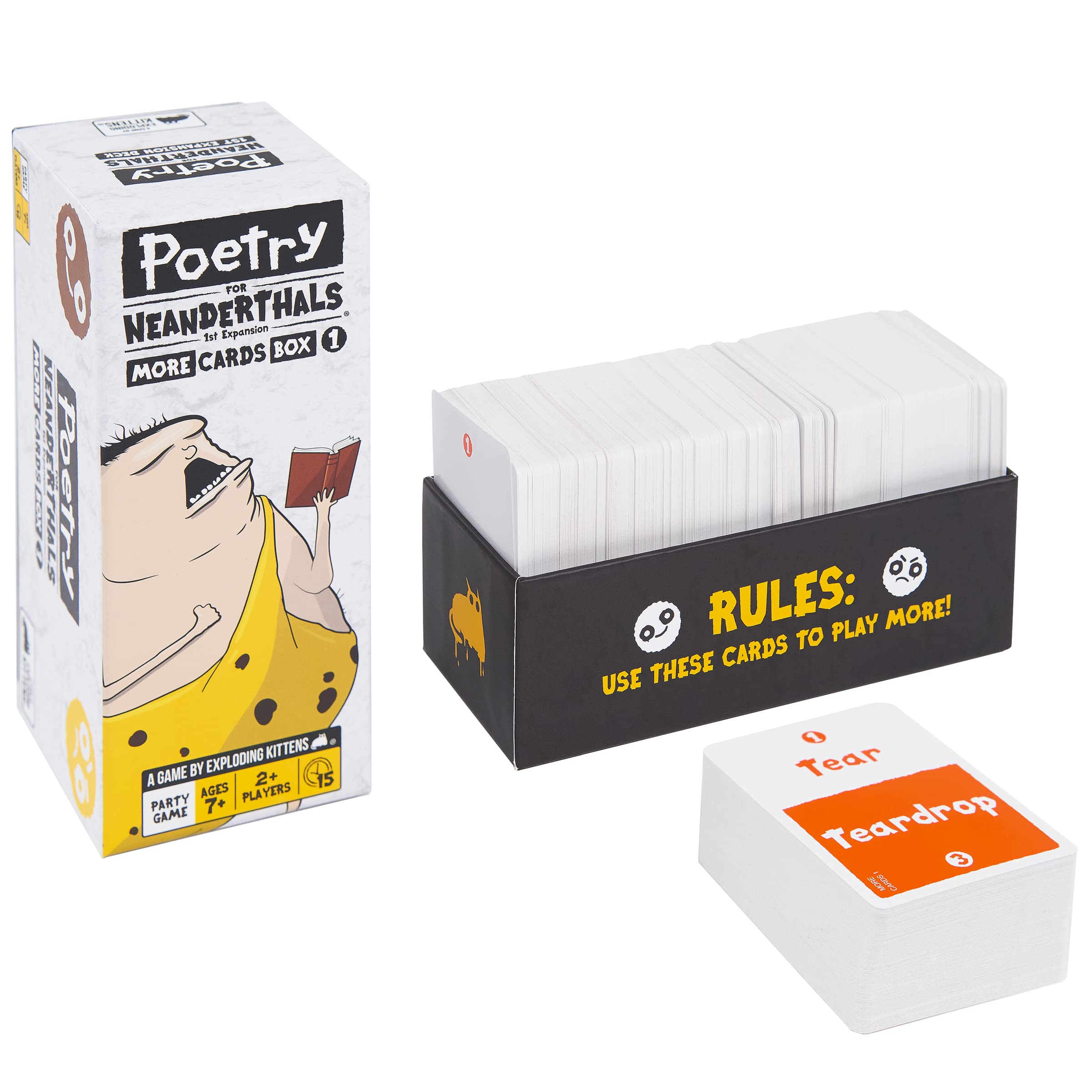 Foto 5 pulgar | Paquete De Expansión Poetry For Neanderthals Con 500 Cartas Y Caja - Venta Internacional.