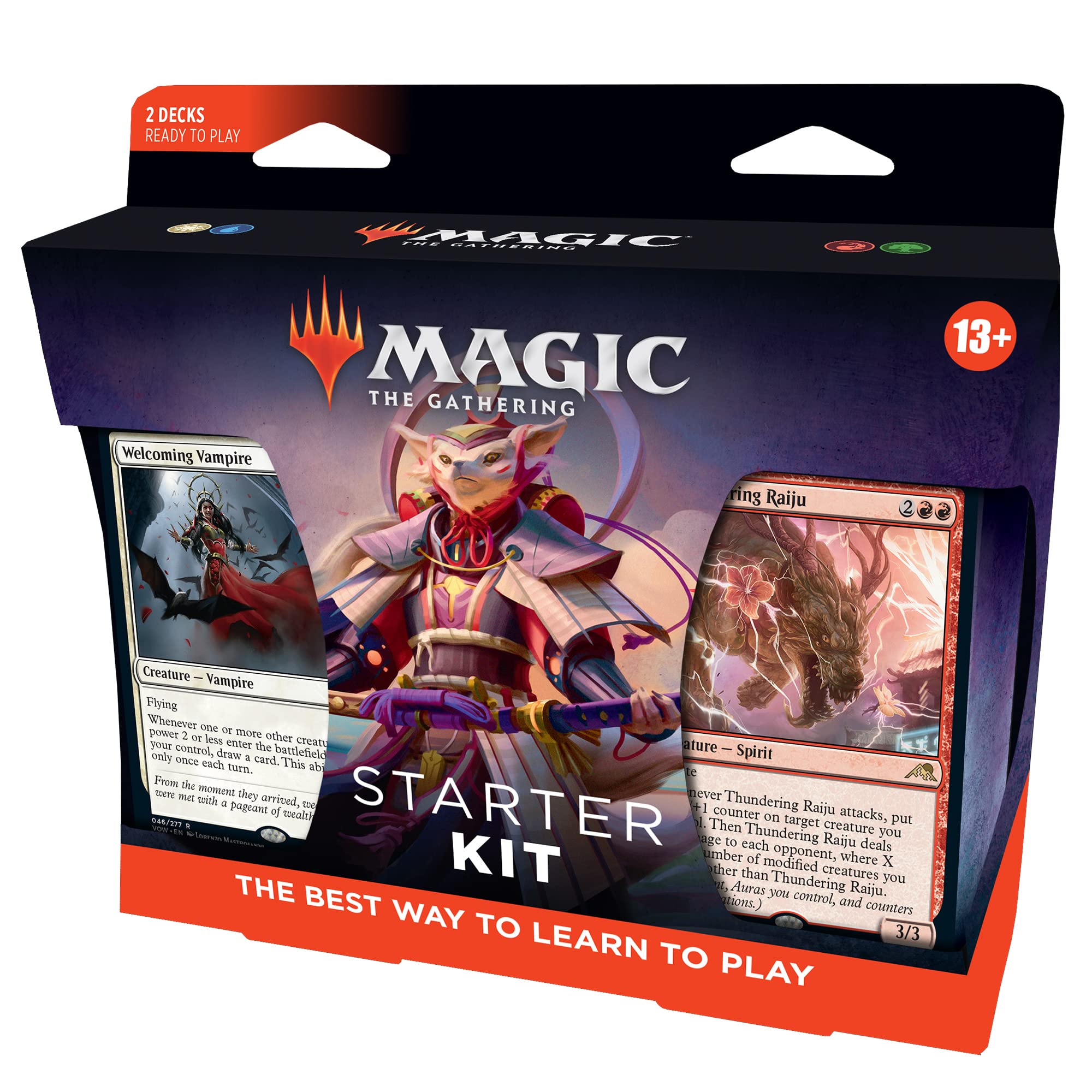 Foto 1 | Kit De Inicio De Magic The Gathering 2022 Con 2 Mazos Y 5 Cartas Raras - Venta Internacional.