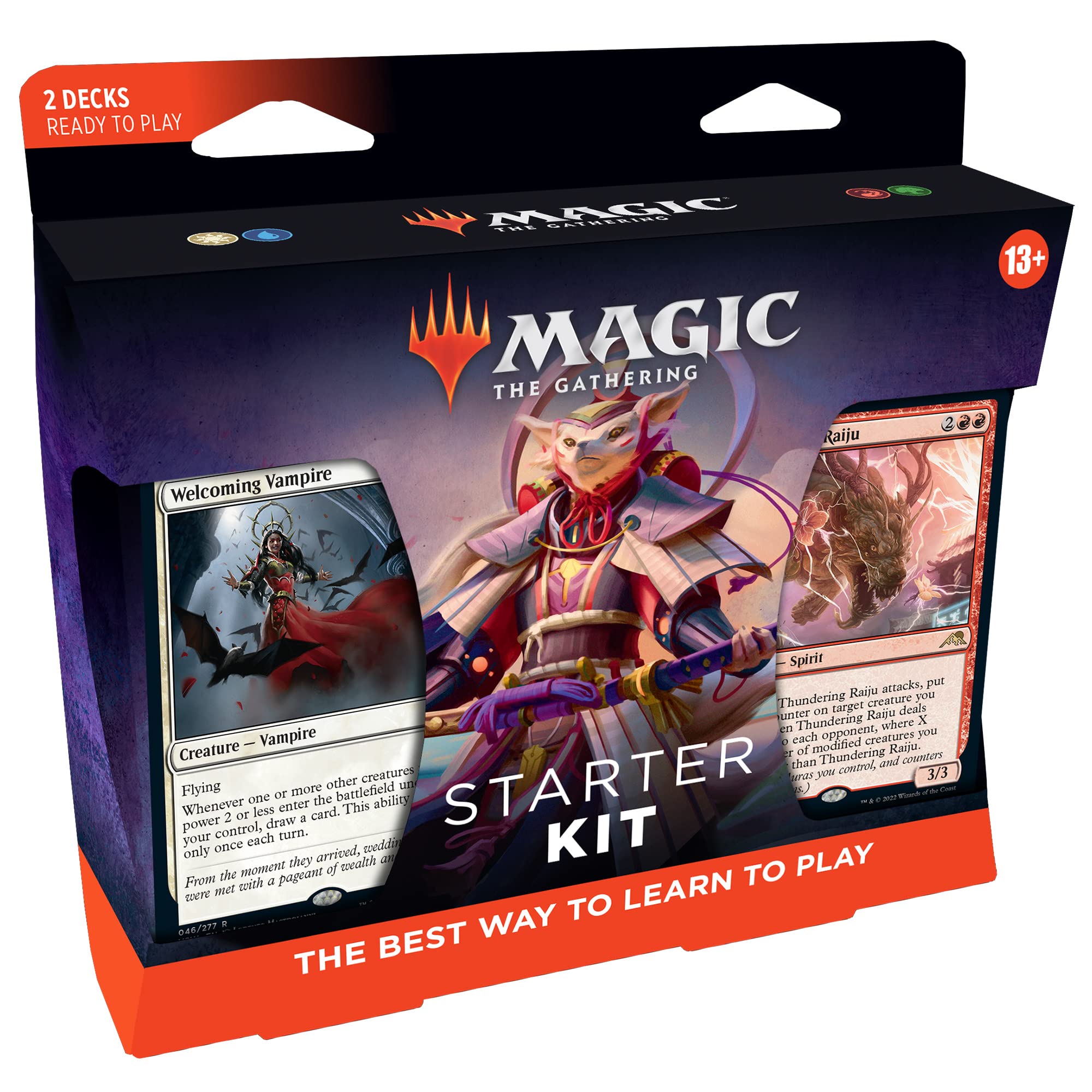 Foto 6 | Kit De Inicio De Magic The Gathering 2022 Con 2 Mazos Y 5 Cartas Raras - Venta Internacional.