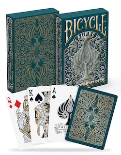 Foto 2 | Juego De Cartas Para Bicicleta Aureo Gold, Diseño De Leonardo Da Vinci - Venta Internacional.