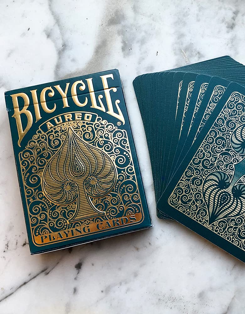 Foto 4 pulgar | Juego De Cartas Para Bicicleta Aureo Gold, Diseño De Leonardo Da Vinci - Venta Internacional.
