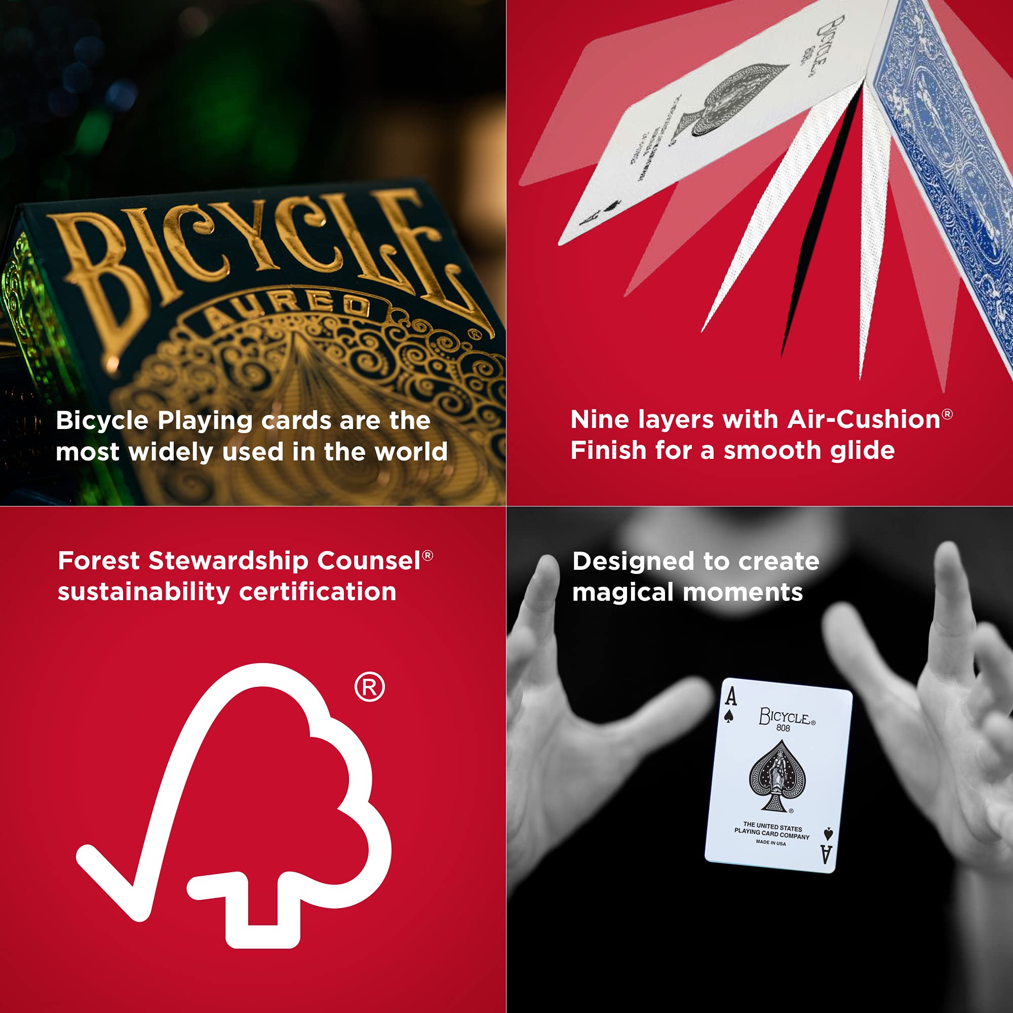 Foto 7 pulgar | Juego De Cartas Para Bicicleta Aureo Gold, Diseño De Leonardo Da Vinci - Venta Internacional.
