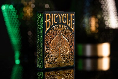 Foto 7 | Juego De Cartas Para Bicicleta Aureo Gold, Diseño De Leonardo Da Vinci - Venta Internacional.