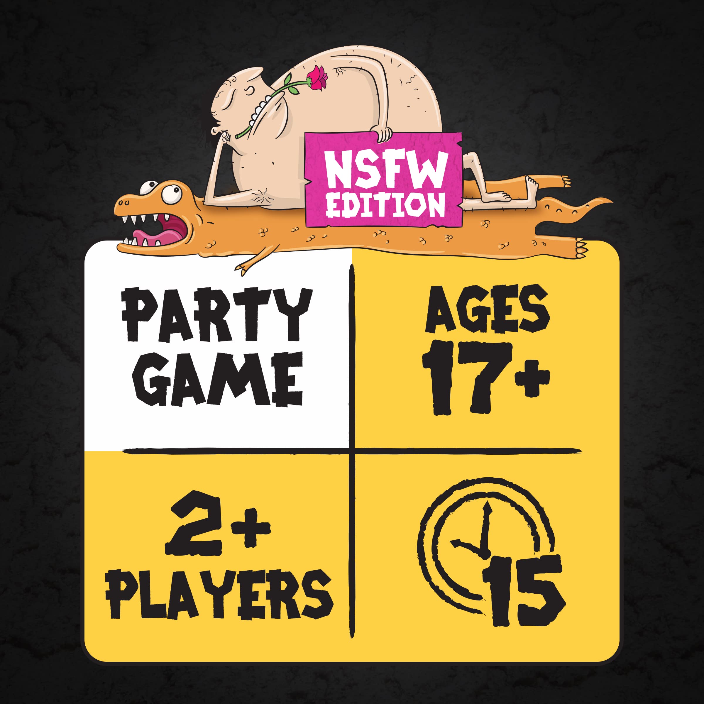 Foto 2 | Juego De Cartas Exploding Kittens Poetry For Neanderthals Nsfw Ed. - Venta Internacional.
