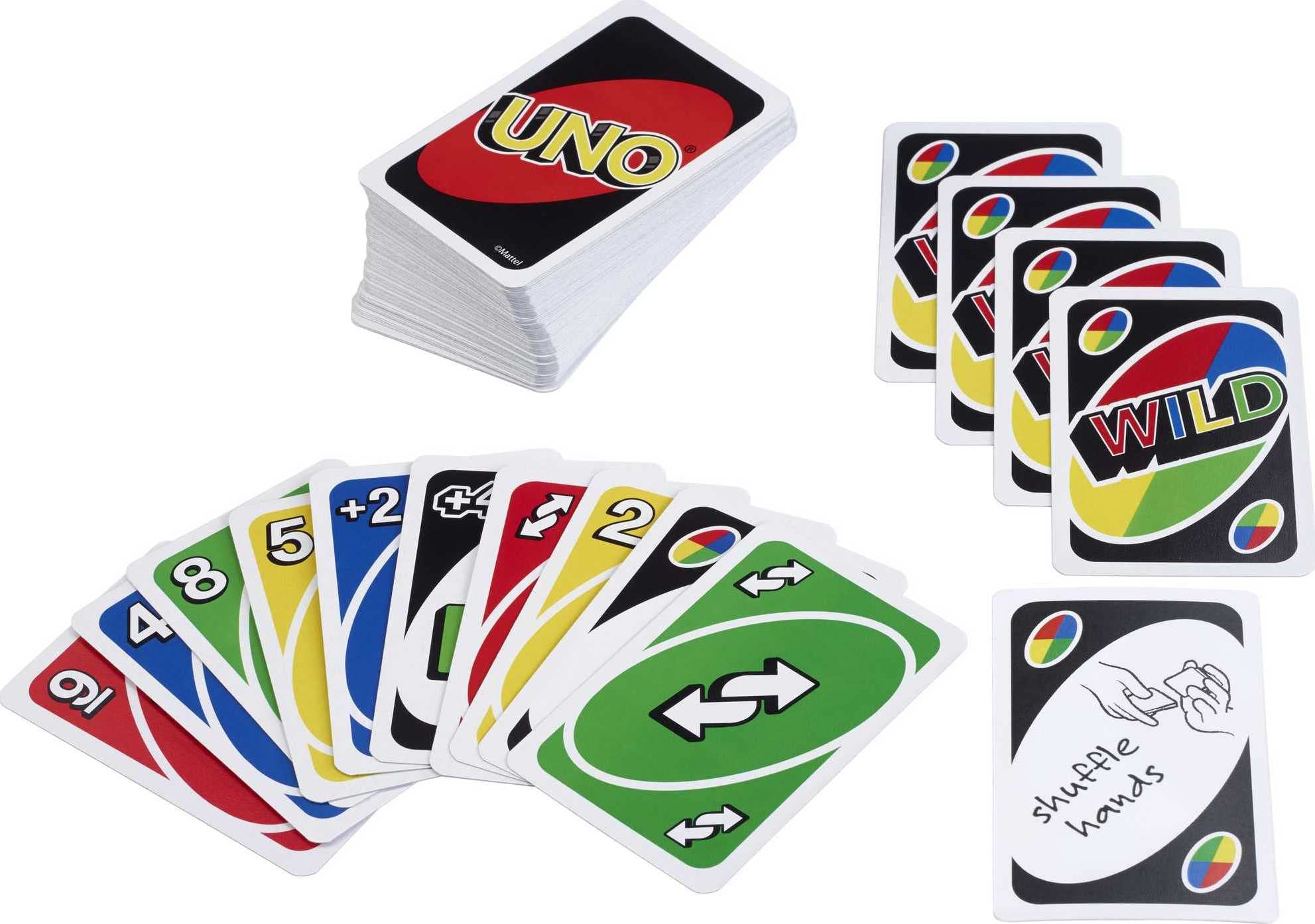 Foto 4 pulgar | Juego De Cartas Mattel Games Uno Para Una Noche Familiar Con Caja De Almacenamiento - Venta Internacional.