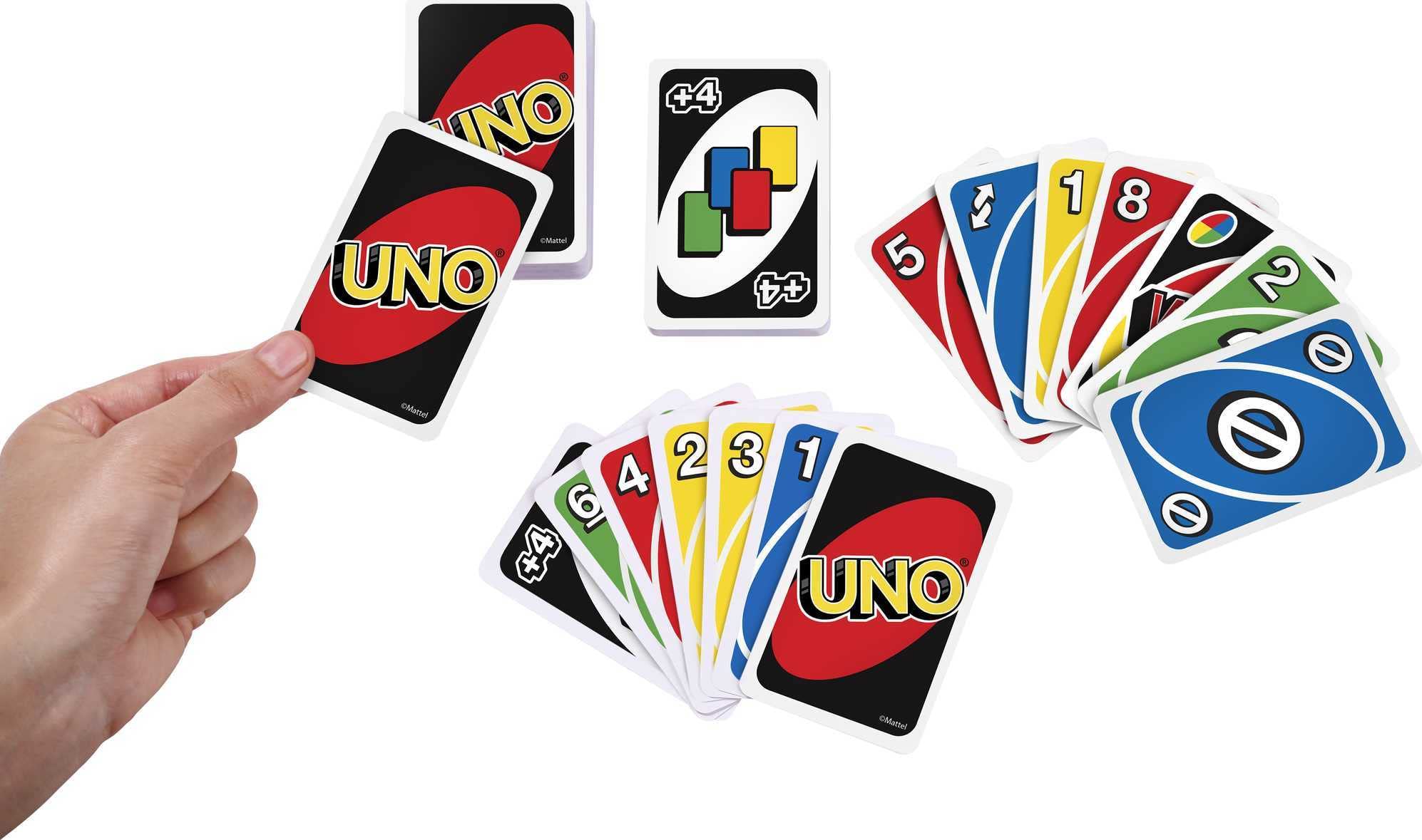 Foto 5 pulgar | Juego De Cartas Mattel Games Uno Para Una Noche Familiar Con Caja De Almacenamiento - Venta Internacional.