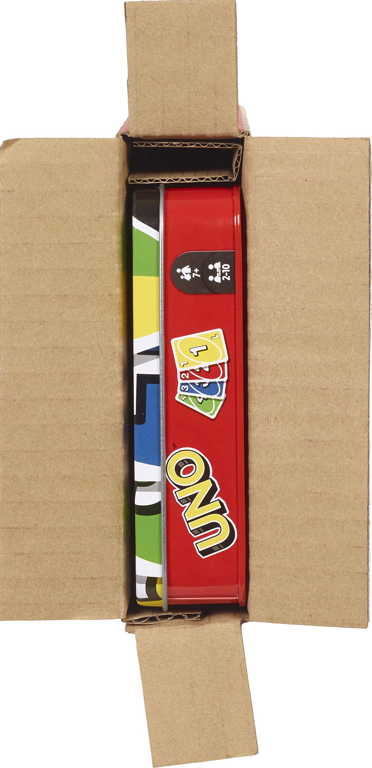 Foto 8 pulgar | Juego De Cartas Mattel Games Uno Para Una Noche Familiar Con Caja De Almacenamiento - Venta Internacional.