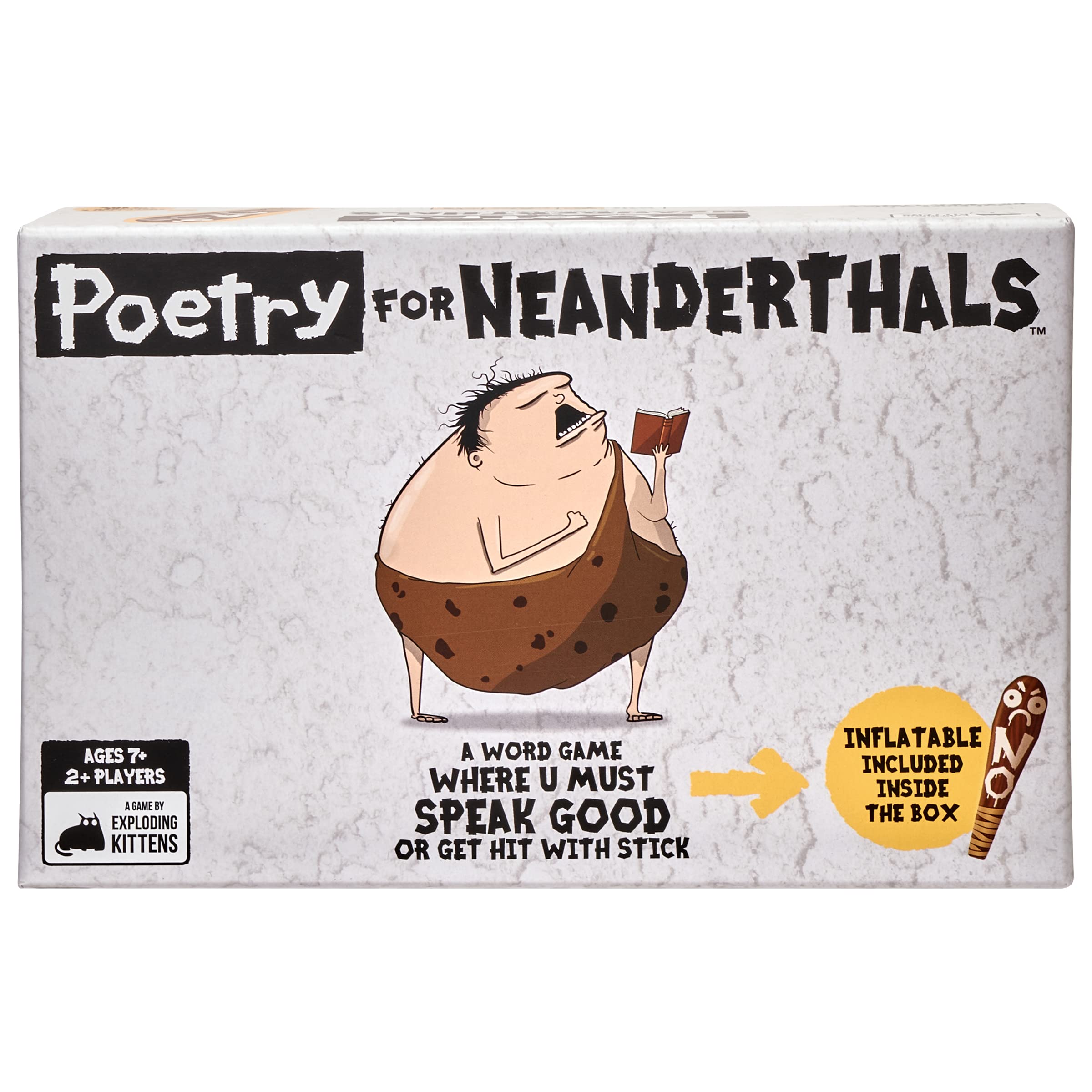 Foto 2 pulgar | Juego De Cartas Exploding Kittens Poetry For Neanderthals Family - Venta Internacional.