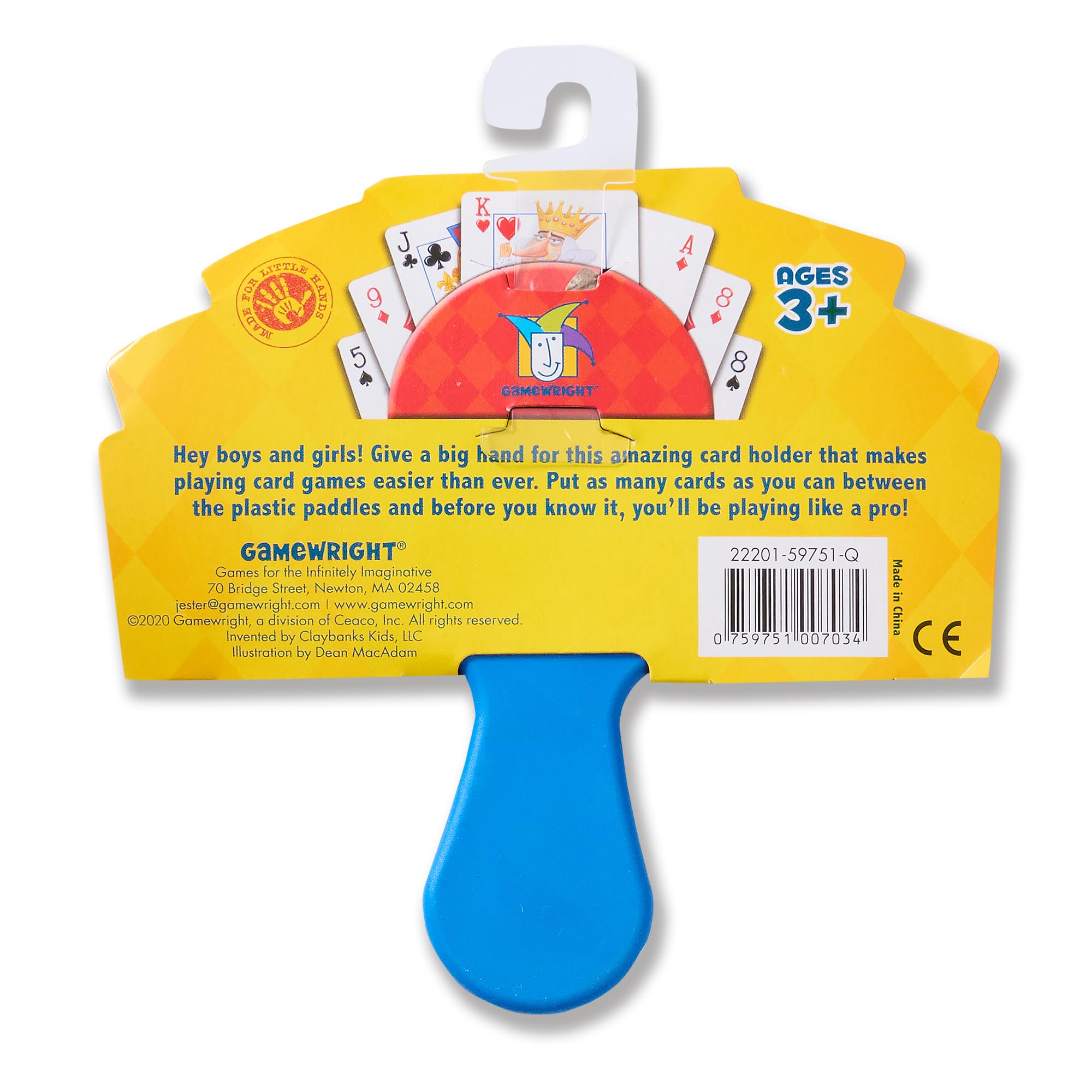 Foto 3 pulgar | Accesorio Para Juegos De Cartas Gamewright Little Hands Tarjetero - Venta Internacional.