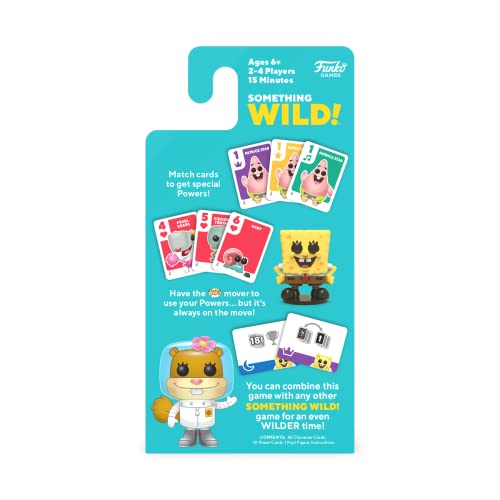 Foto 3 pulgar | Juego De Cartas Funko Something Wild! Bob Esponja Con Higo - Venta Internacional.
