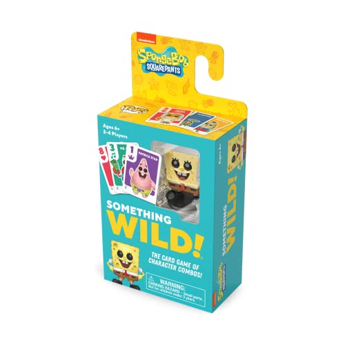 Foto 3 | Juego De Cartas Funko Something Wild! Bob Esponja Con Higo - Venta Internacional.