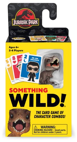 Juego De Cartas Funko Something Wild! ¡parque Jurásico Con T. Rex Pop! - Venta Internacional.