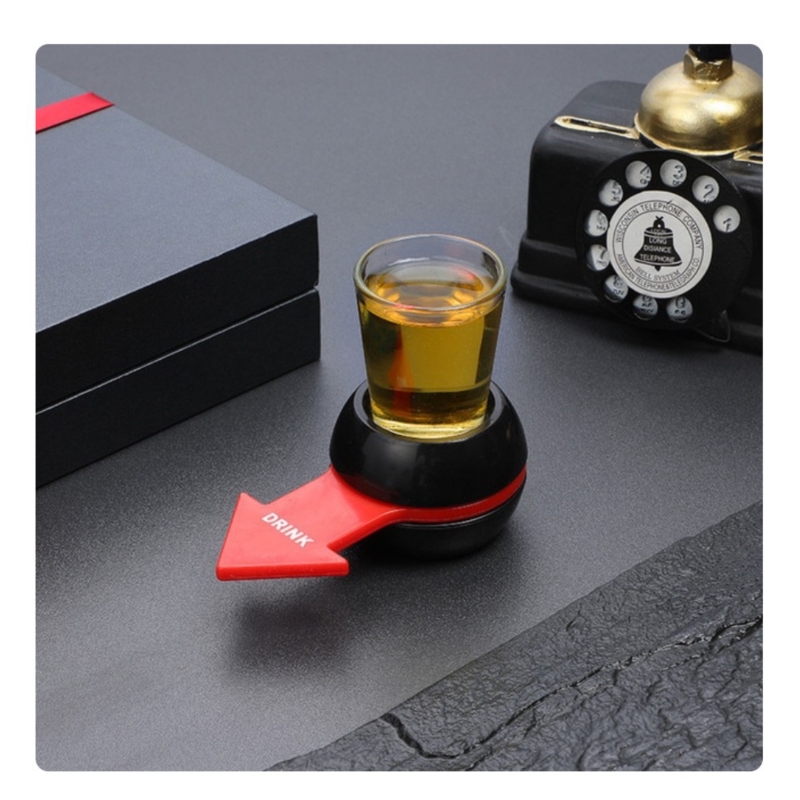 Foto 2 | Party Game Pointer Shot Spinner Spin Con Vaso De Cristal - Venta Internacional.