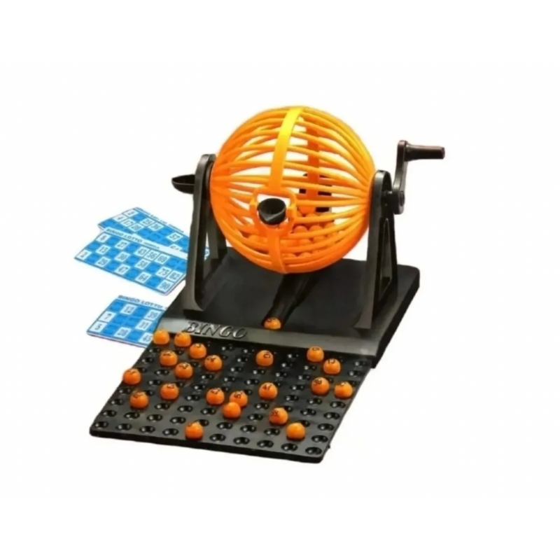 Foto 3 pulgar | Juego De Tómbola Bingo Lotto, 12 Cartas, 90 Números, Bingo Familiar - Venta Internacional.