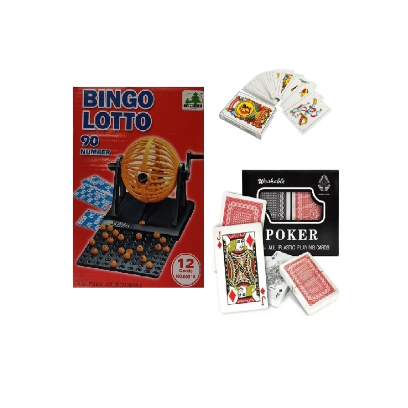Foto 2 pulgar | Paquete De Cartas Bingo-loto En Español E Inglés - Venta Internacional.