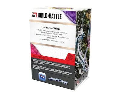 Foto 2 | Cartas Pokemon Tcg Build And Battle Temporal Forces Inglés
