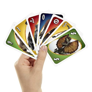 Foto 3 | Juego De Cartas Jurassic World Dominion Uno Con Mazo Temático Para Niños Mayores De 7 Años - Venta Internacional.