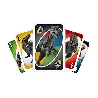 Foto 4 | Juego De Cartas Jurassic World Dominion Uno Con Mazo Temático Para Niños Mayores De 7 Años - Venta Internacional.