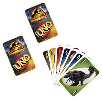 Foto 5 | Juego De Cartas Jurassic World Dominion Uno Con Mazo Temático Para Niños Mayores De 7 Años - Venta Internacional.