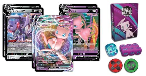 Foto 4 | Juego De Cartas Coleccionables Pokémon Mew Vmax League Battle Deck - Venta Internacional